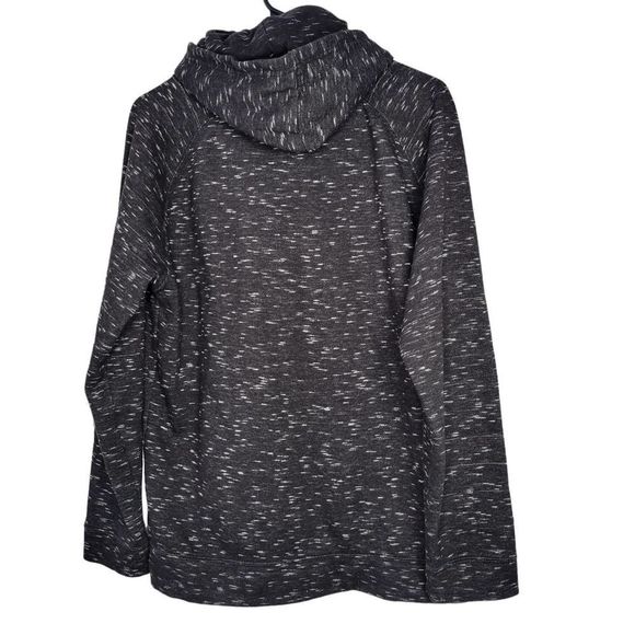 Black Jack Clothing 1999 Turtleneck Heathered Black Hoodie M - Picture 2 of 7